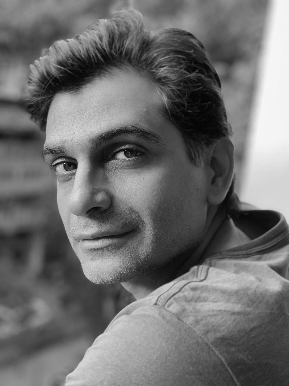 Anosh Irani - Photo by Boman Irani